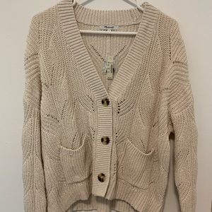 Madewell Button Down Sweater/Cardigan - NWT